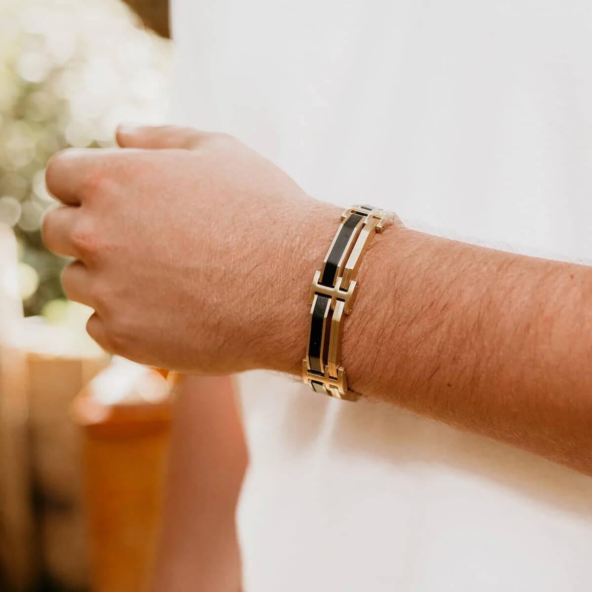 HOLZKERN | Staccato (Leadwood / Gold) Bandlet