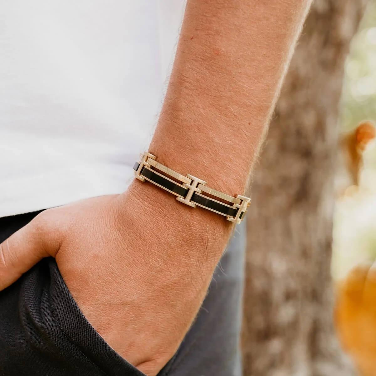 HOLZKERN | Staccato (Leadwood / Gold) Bandlet