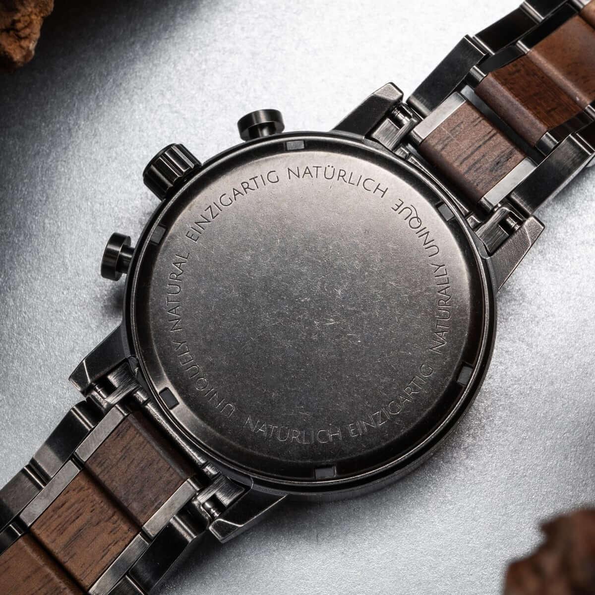 HOLZKERN | Syntonize Irradiance Herren Solar Chronograph