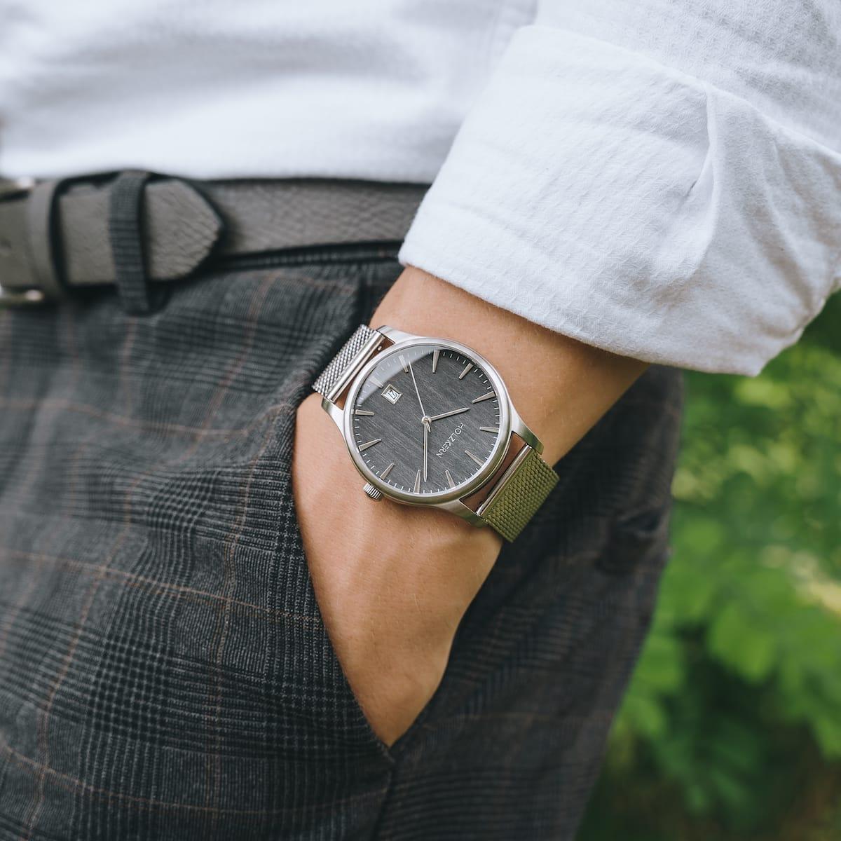 HOLZKERN | Takao Spacehike Herrenarmbanduhr
