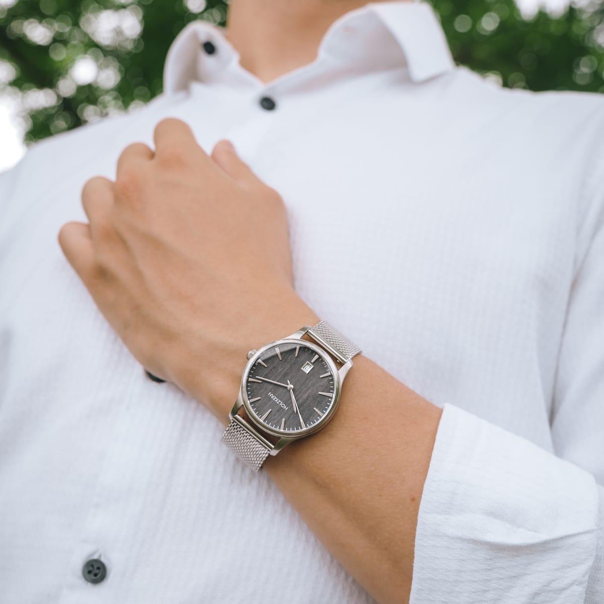 HOLZKERN | Takao Spacehike Herrenarmbanduhr