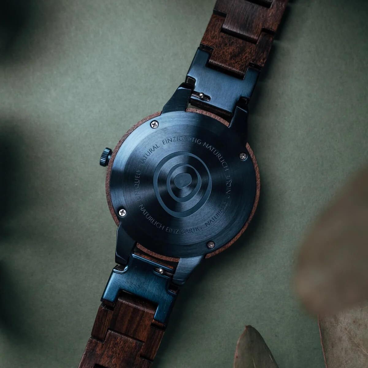HOLZKERN | Titus Empire Damen Herren Holzarmbanduhr