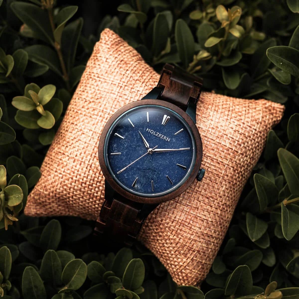 HOLZKERN | Titus Empire Damen Herren Holzarmbanduhr