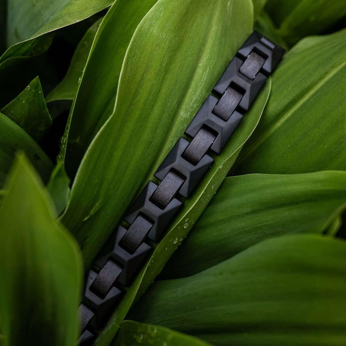 HOLZKERN | Armband Bandlett Verismo (Ahorn / Schwarz)