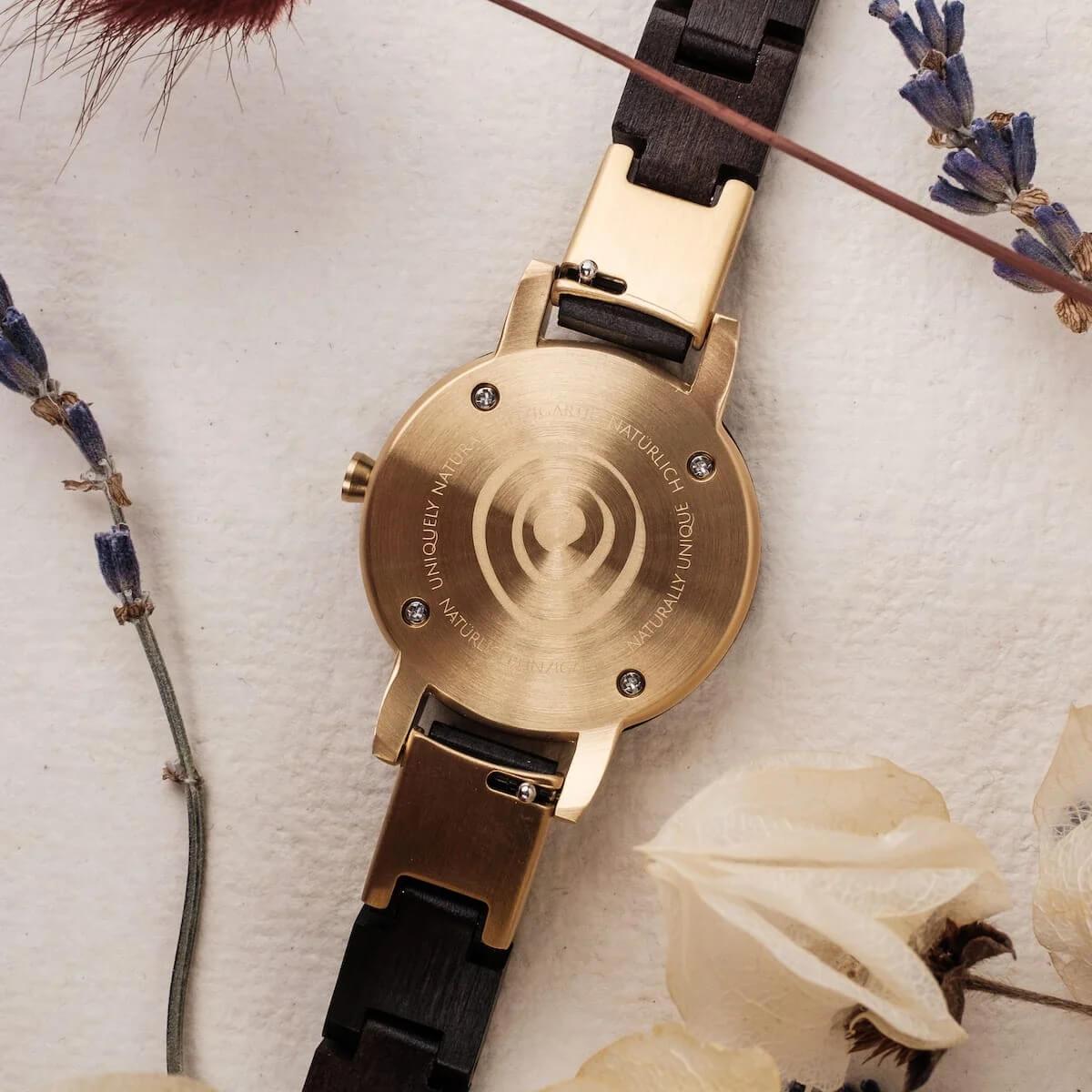 HOLZKERN | Vivienne Damen Holzarmbanduhr