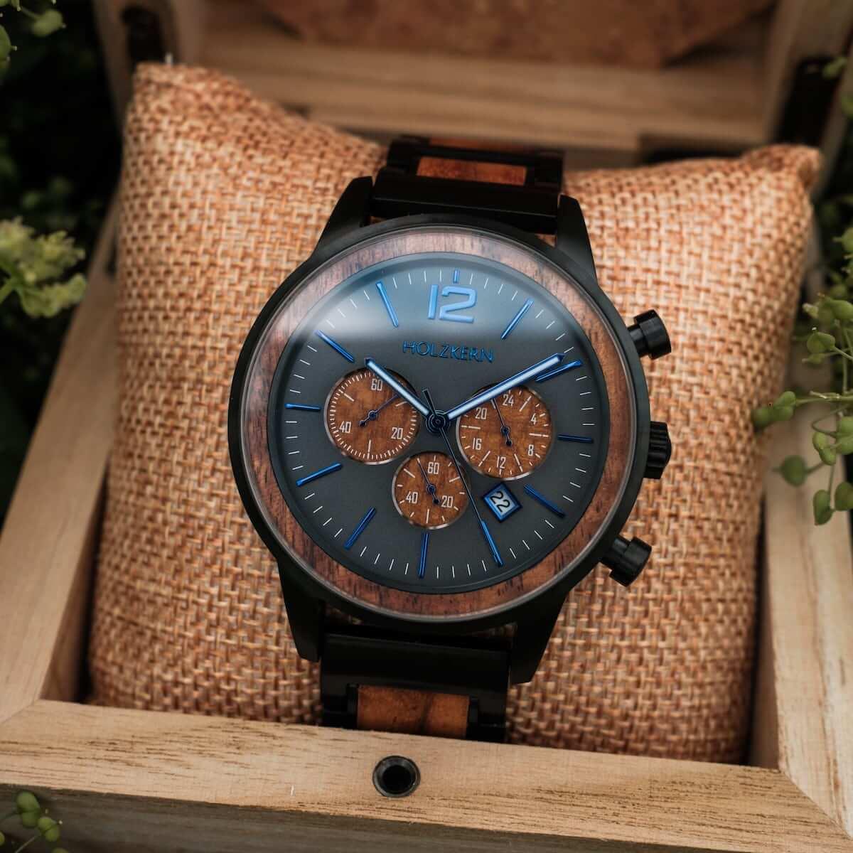 HOLZKERN Yves Creator Herren Chronograph