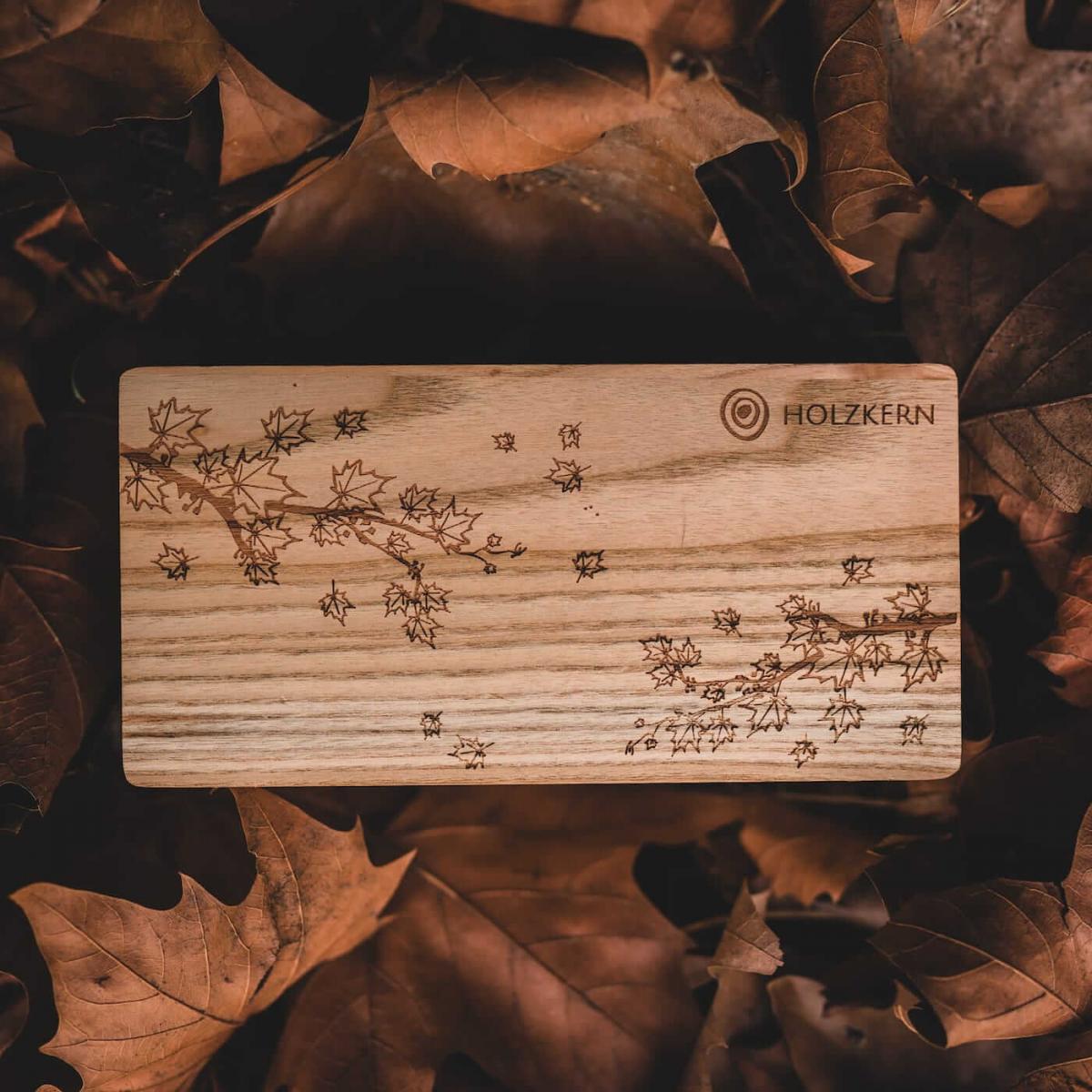 HOLZKERN | Doppelbox Catalpa (Herbstzauber)