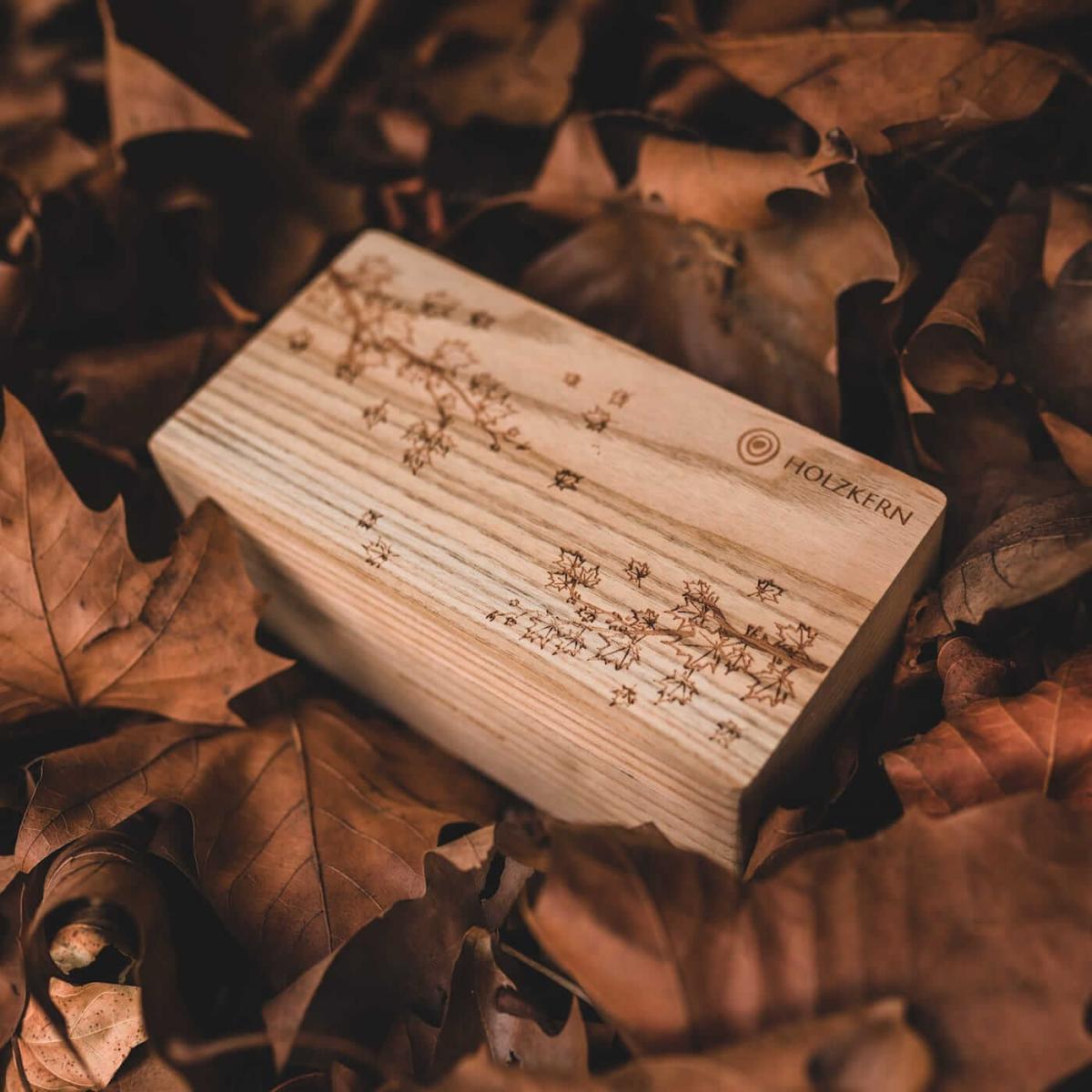 HOLZKERN | Doppelbox Catalpa (Herbstzauber)