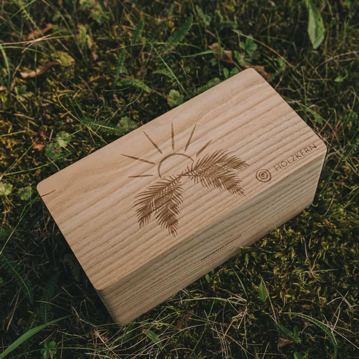 HOLZKERN | Doppelbox Catalpa (Sunrise)