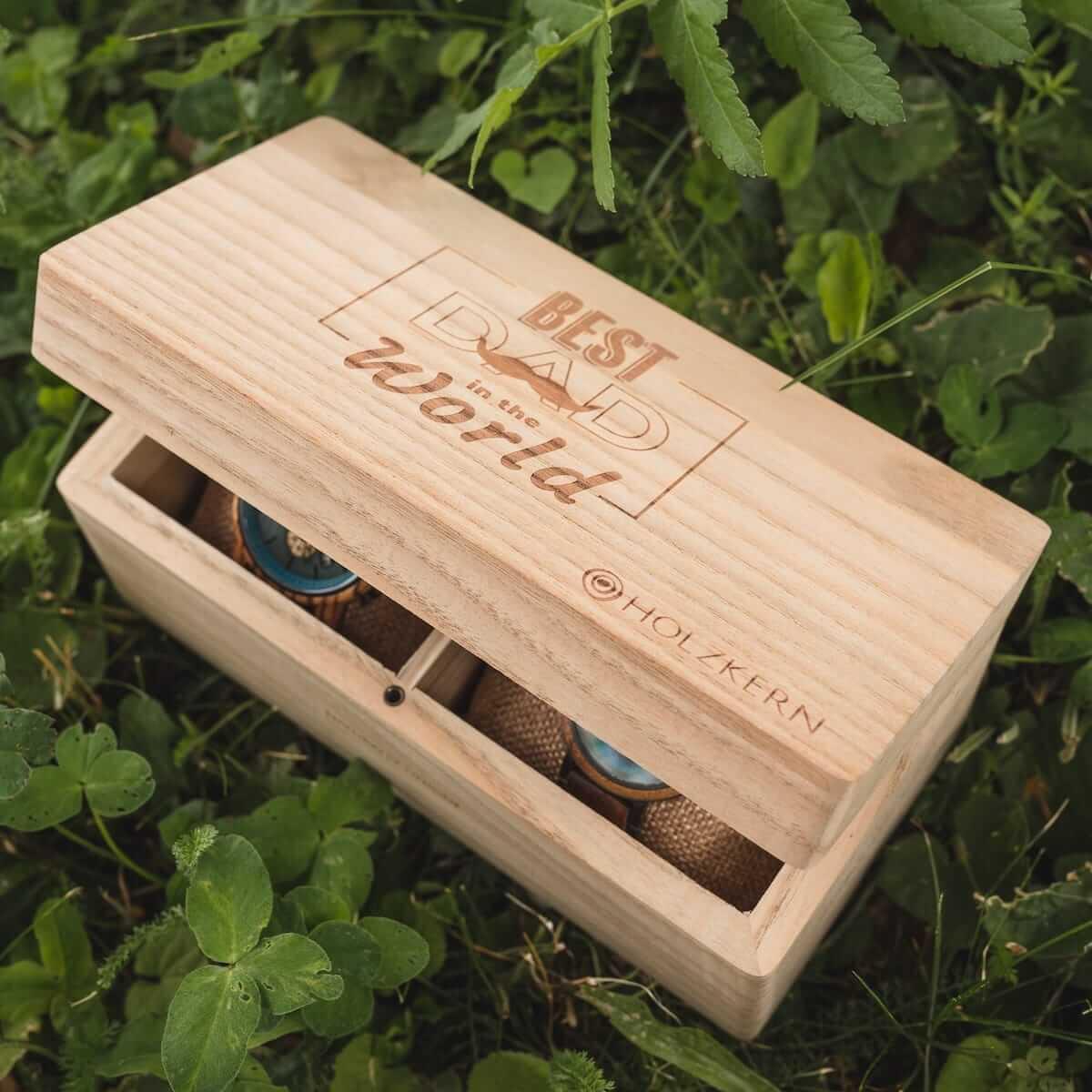 HOLZKERN | Doppelbox Catalpa (Superdad)