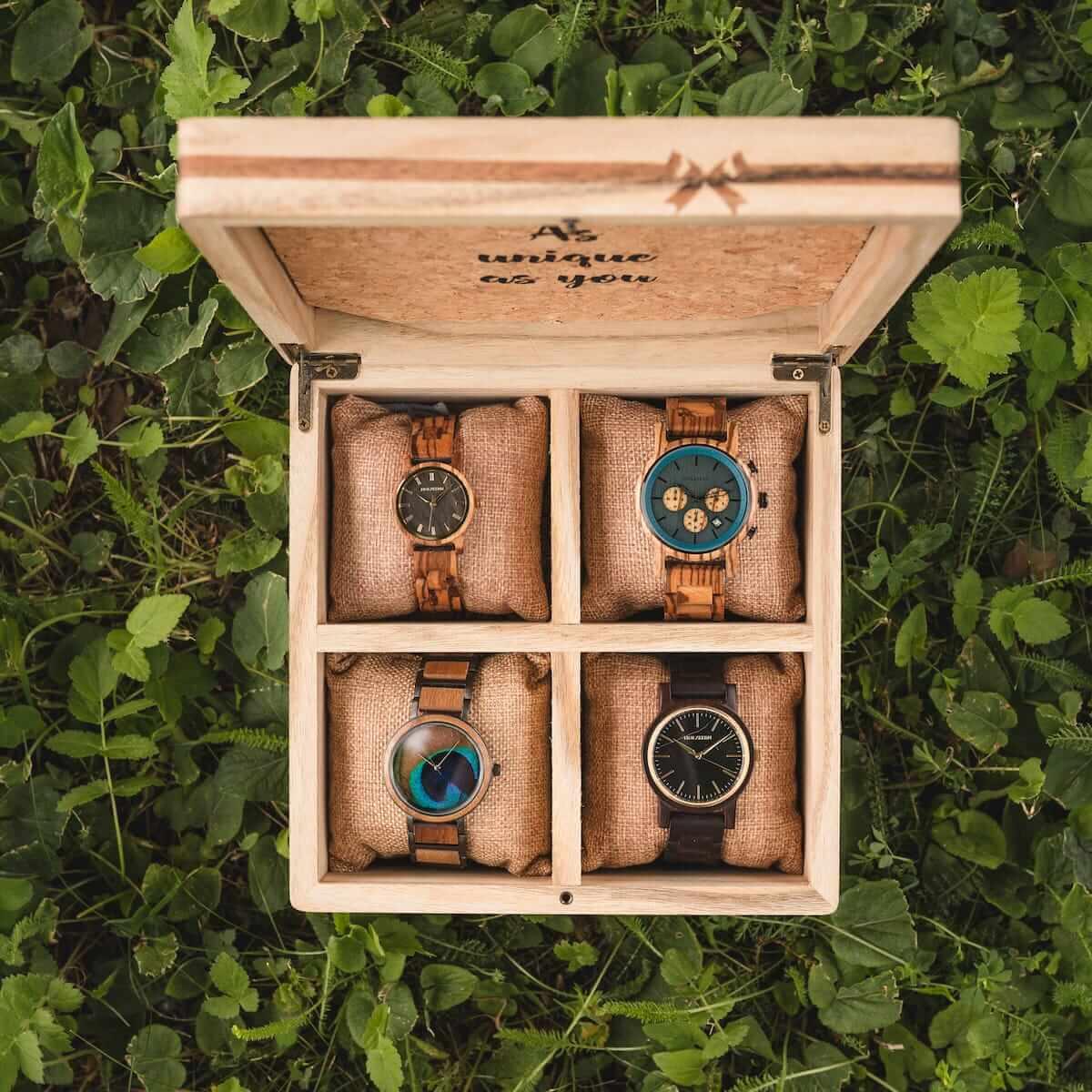 HOLZKERN | Sammlerbox Catalpa Happy Birthday