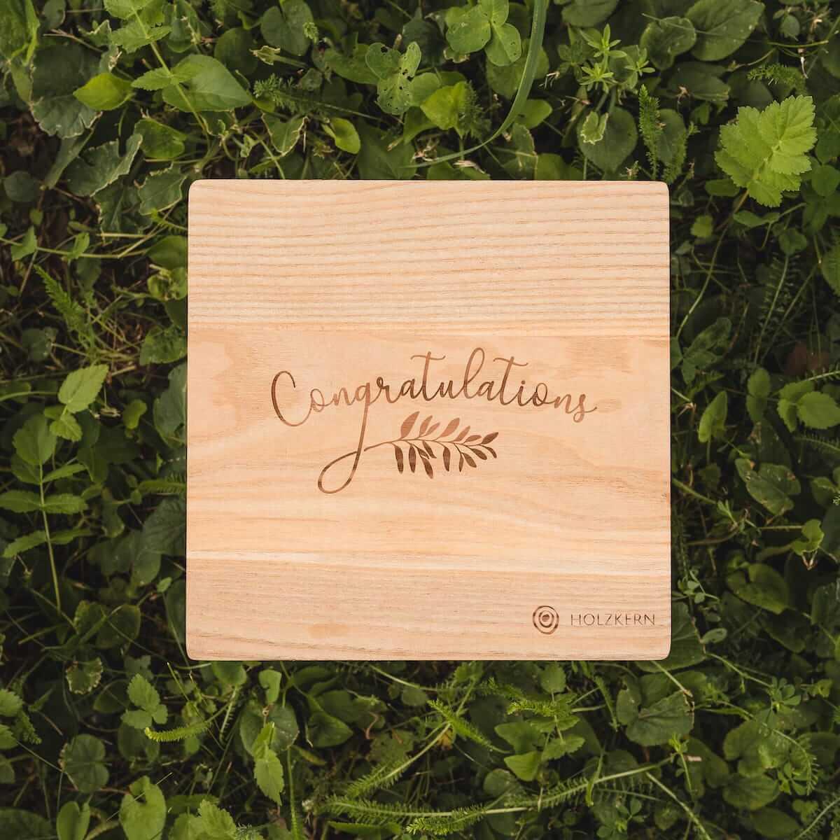 HOLZKERN | Sammlerbox Catalpa Congratulation