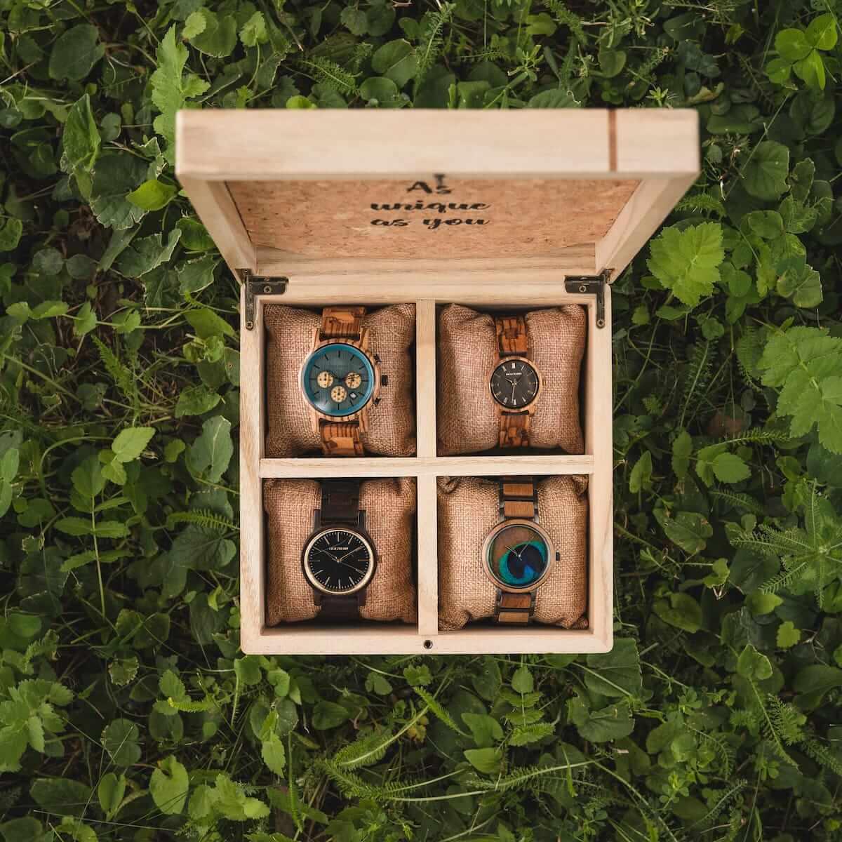 HOLZKERN | Sammlerbox Catalpa Ribbon