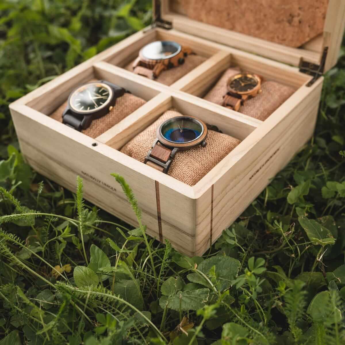 HOLZKERN | Sammlerbox Catalpa Ribbon