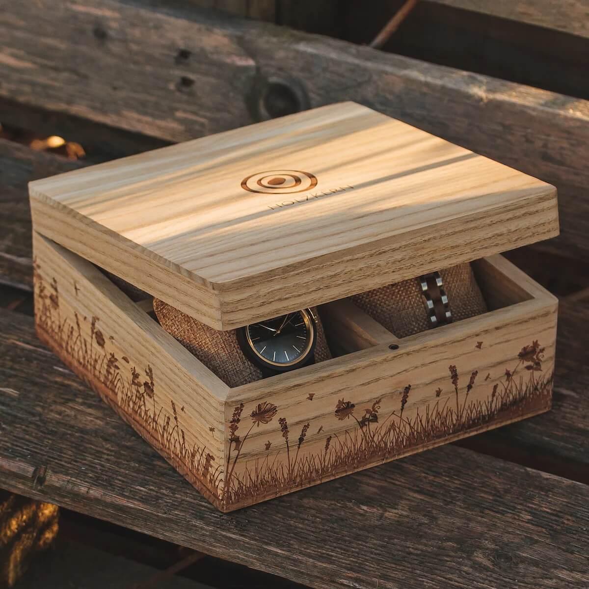 HOLZKERN | Sammlerbox Catalpa Sommertraum