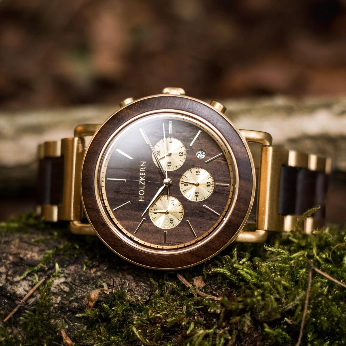 HOLZKERN Zwielicht Horizont Herren Chronograph