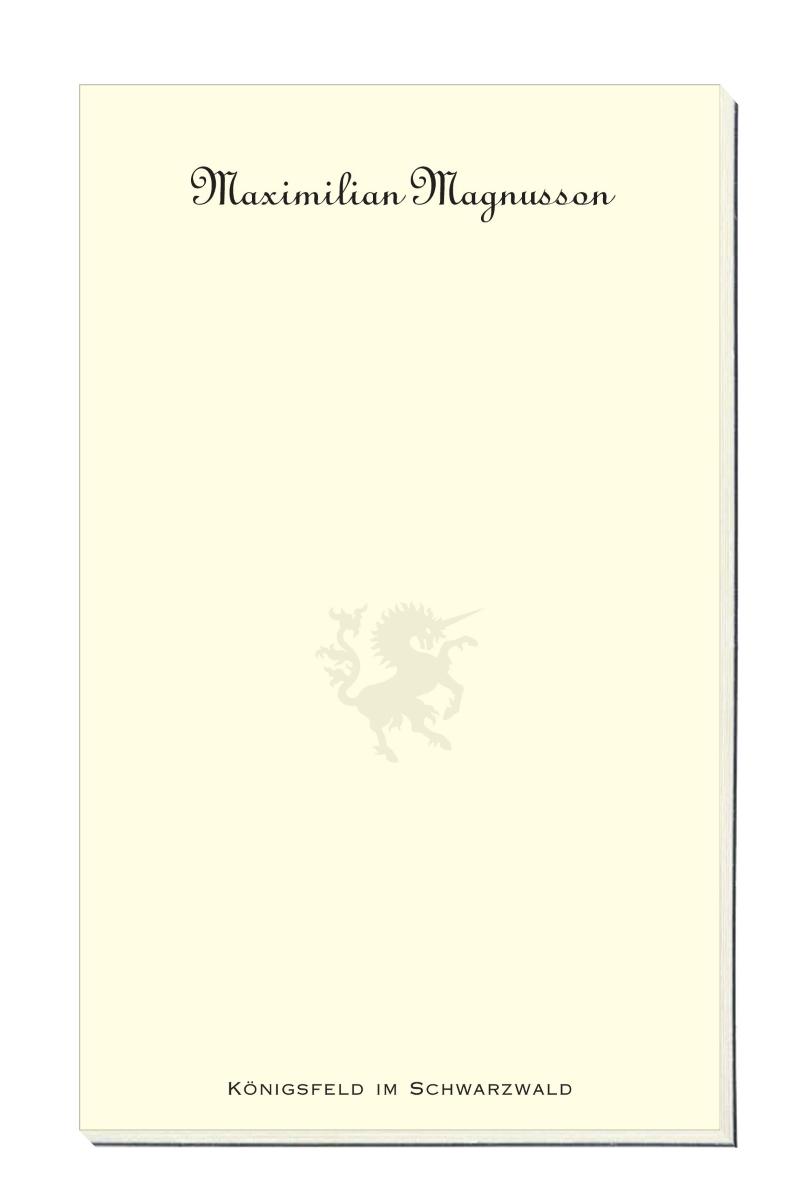 STOLZ MessageCard blanko (Typo Upright)