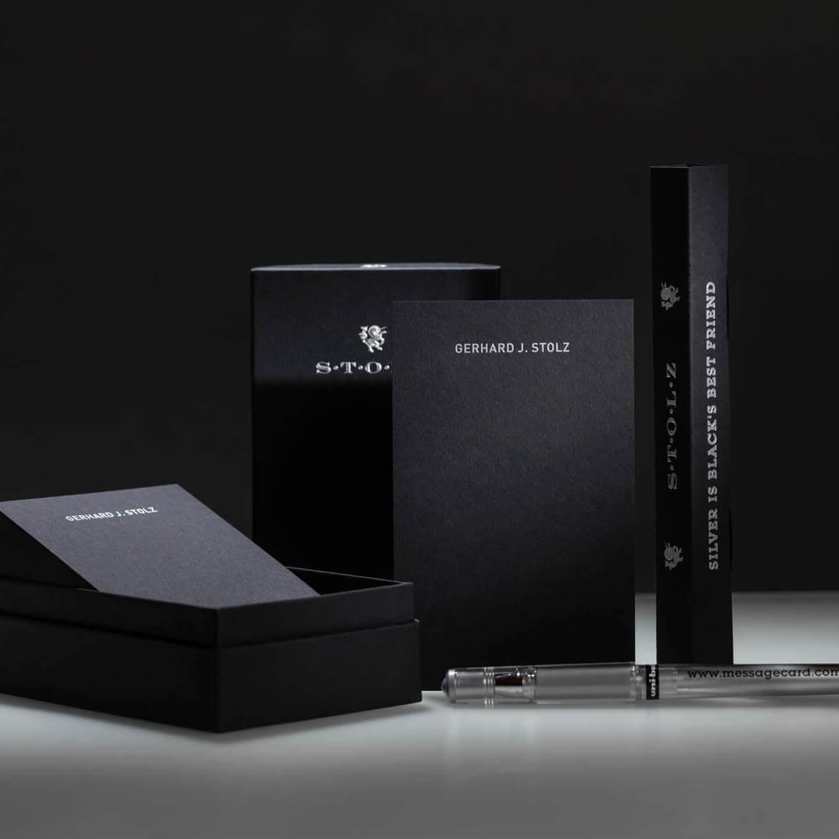 STOLZ MessageCard Blackline Set