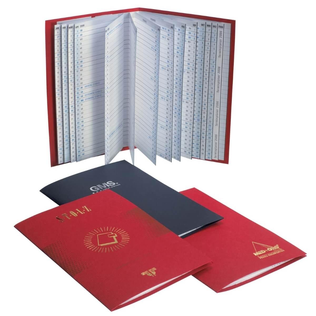 Ron McLaine Werbemittelkalender POCKETfolder DE LUXE