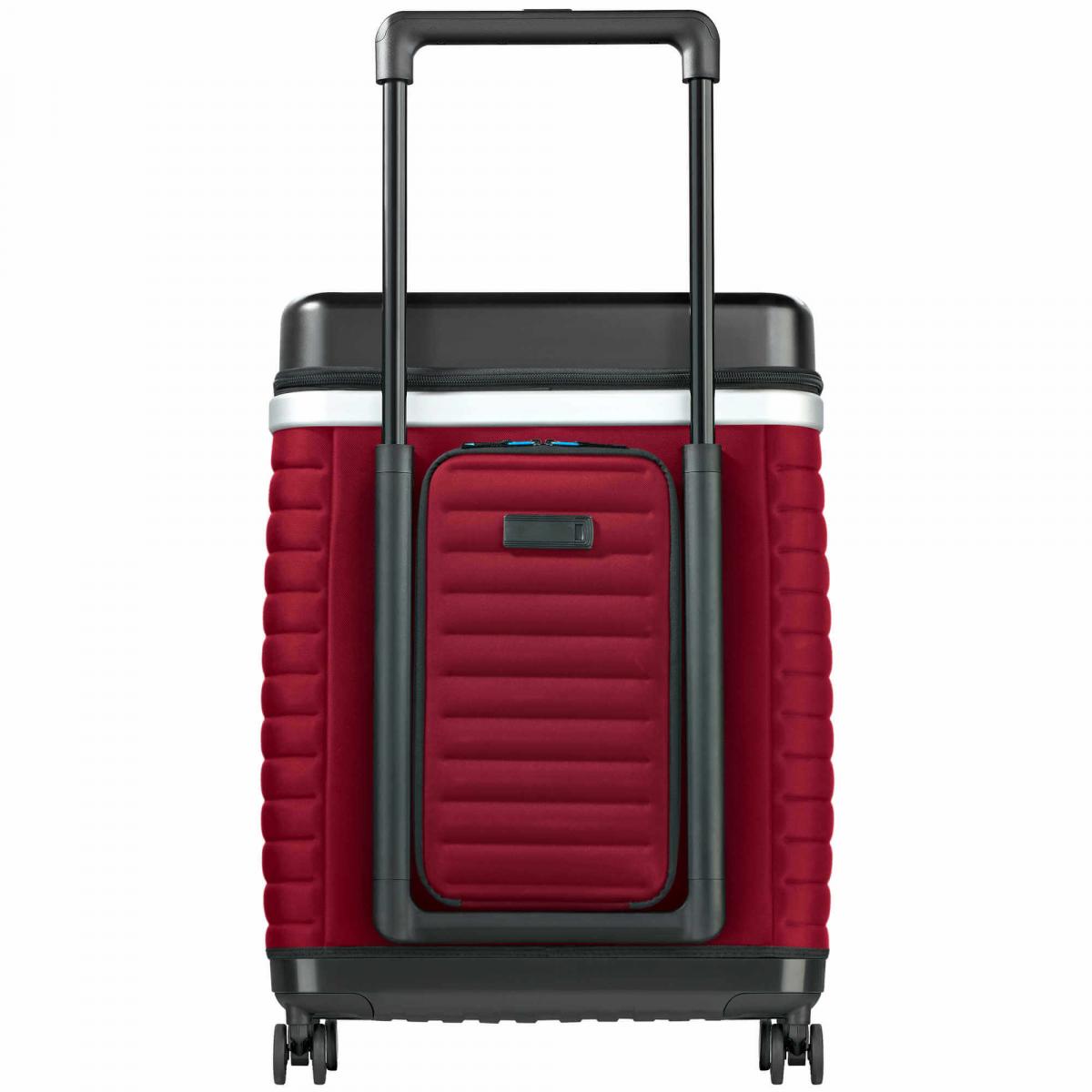 Pull Up | Suitcase Reisekoffer mit patentiertem Regalsystem (cosmo red)