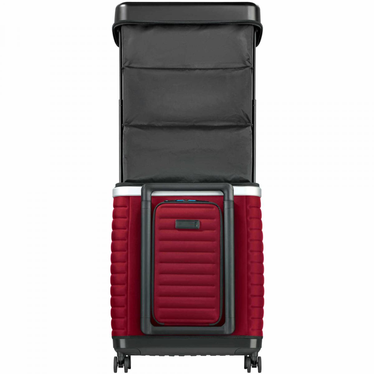 Pull Up | Suitcase Reisekoffer mit patentiertem Regalsystem (cosmo red)