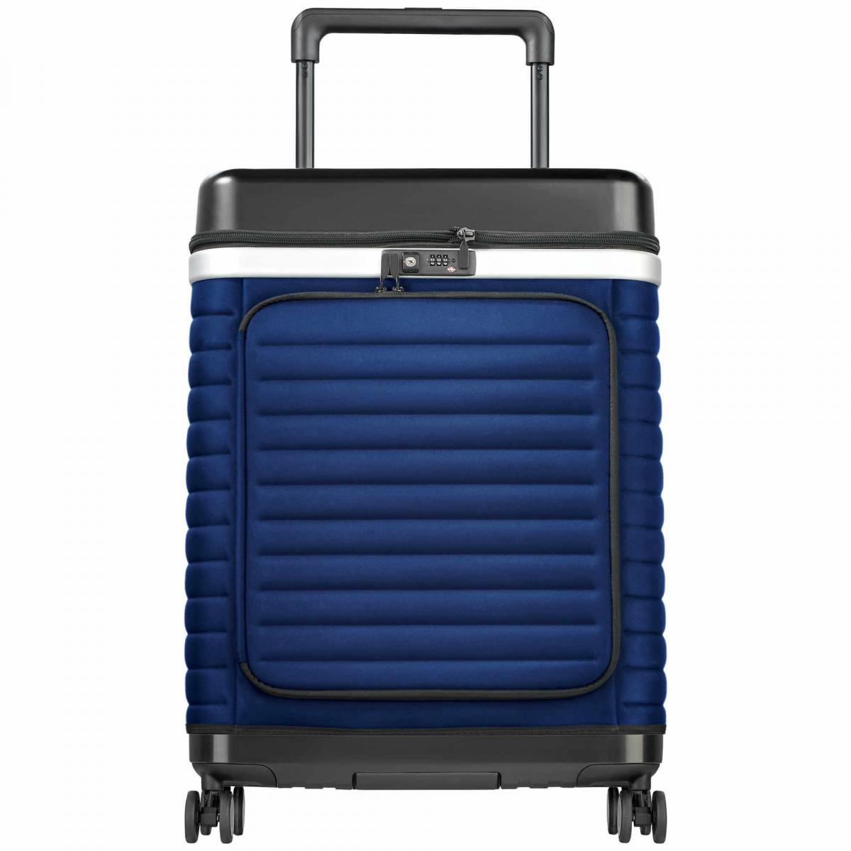 Pull Up | Suitcase Reisekoffer mit patentiertem Regalsystem (estate blue)