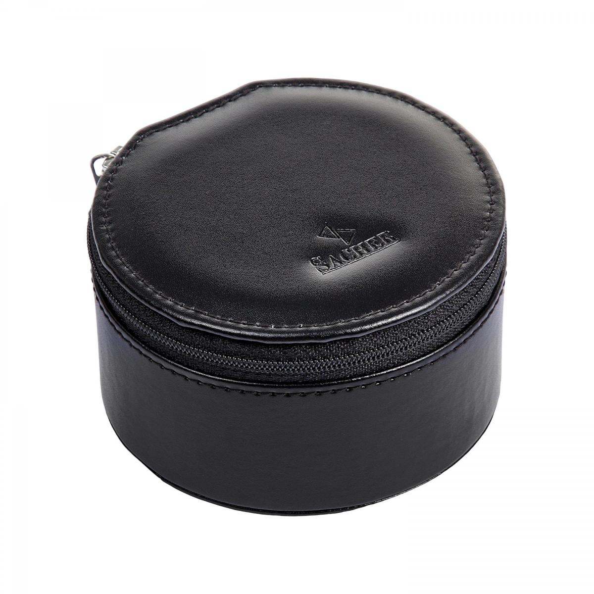 SACHER | Schmuckbox Betsy Black Exclusive Echtleder schwarz (B8.107.0104N04)