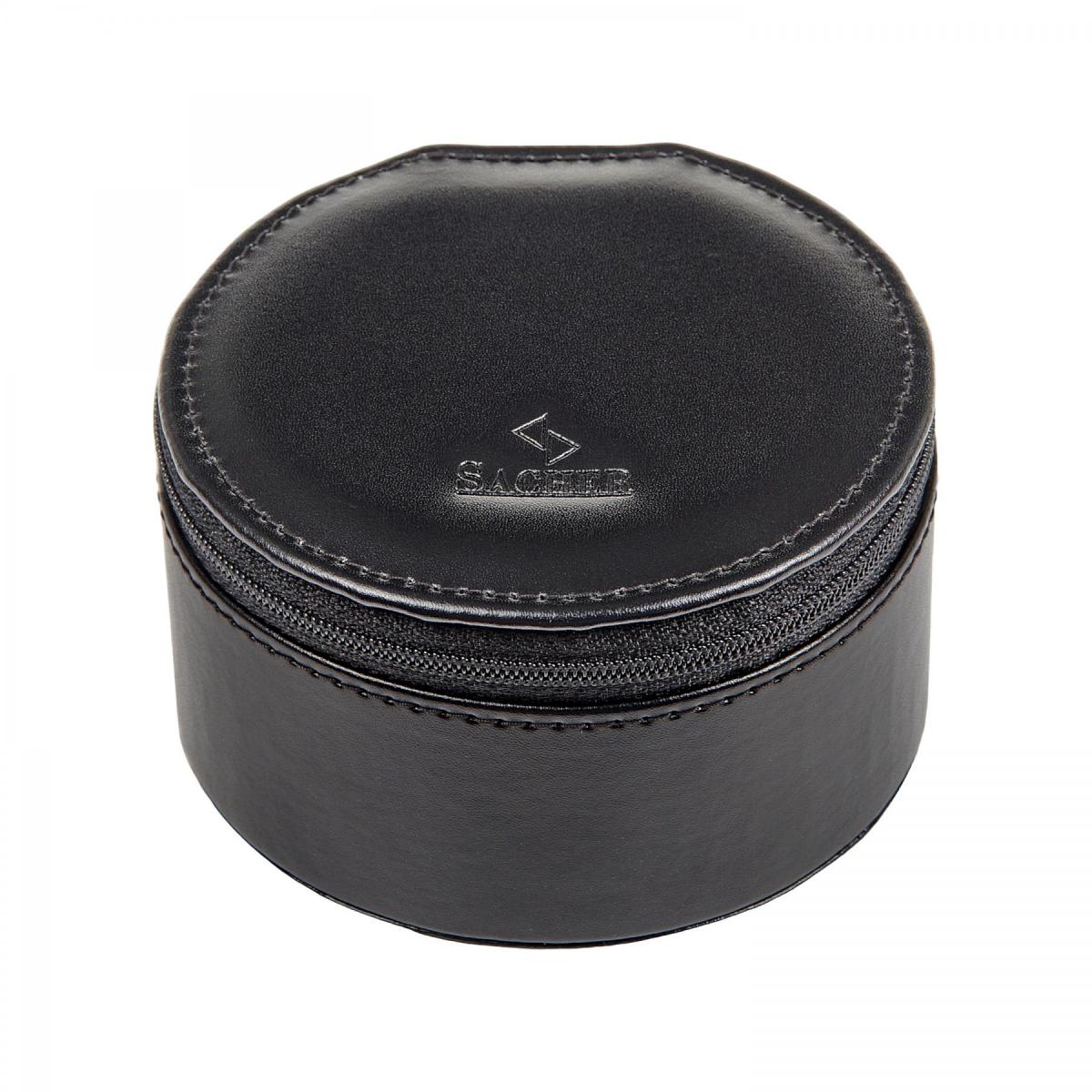 SACHER | Schmuckbox Betsy Black Exclusive Echtleder schwarz (B8.107.0104N04)