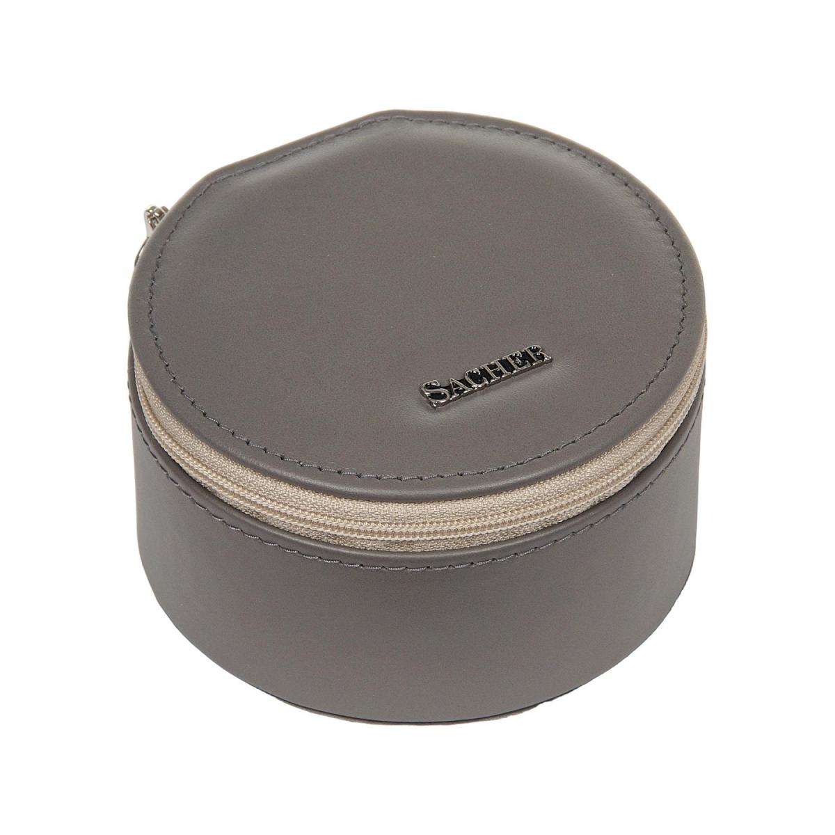 SACHER | Schmuckbox Betsy Fleur Venice Echtleder grau (B6.510.561643)