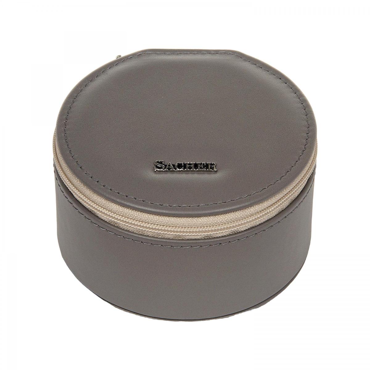 SACHER | Schmuckbox Betsy Fleur Venice Echtleder grau (B6.510.561643)