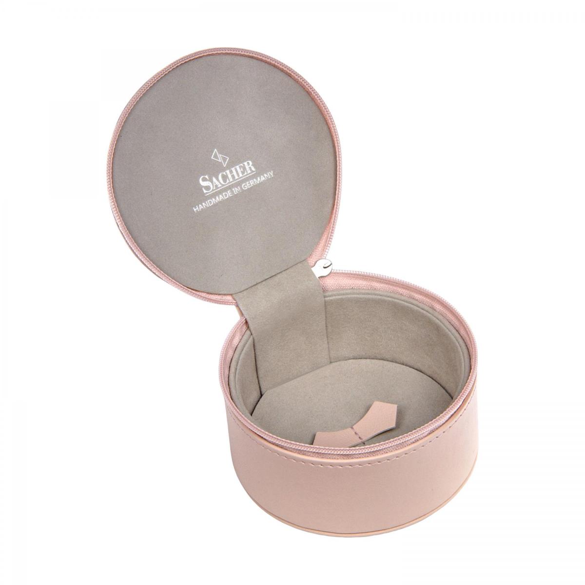 SACHER | Schmuckbox Betsy Pastello Echtleder rosé  (B6.107.560221)