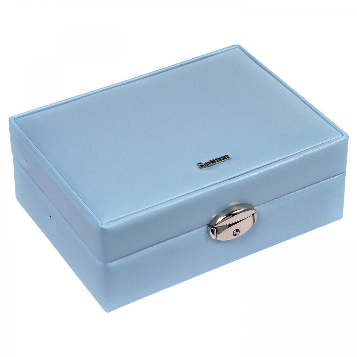 SACHER | Schmuckkasten Britta Coloranti Lederimitat hellblau (13.000.500944)