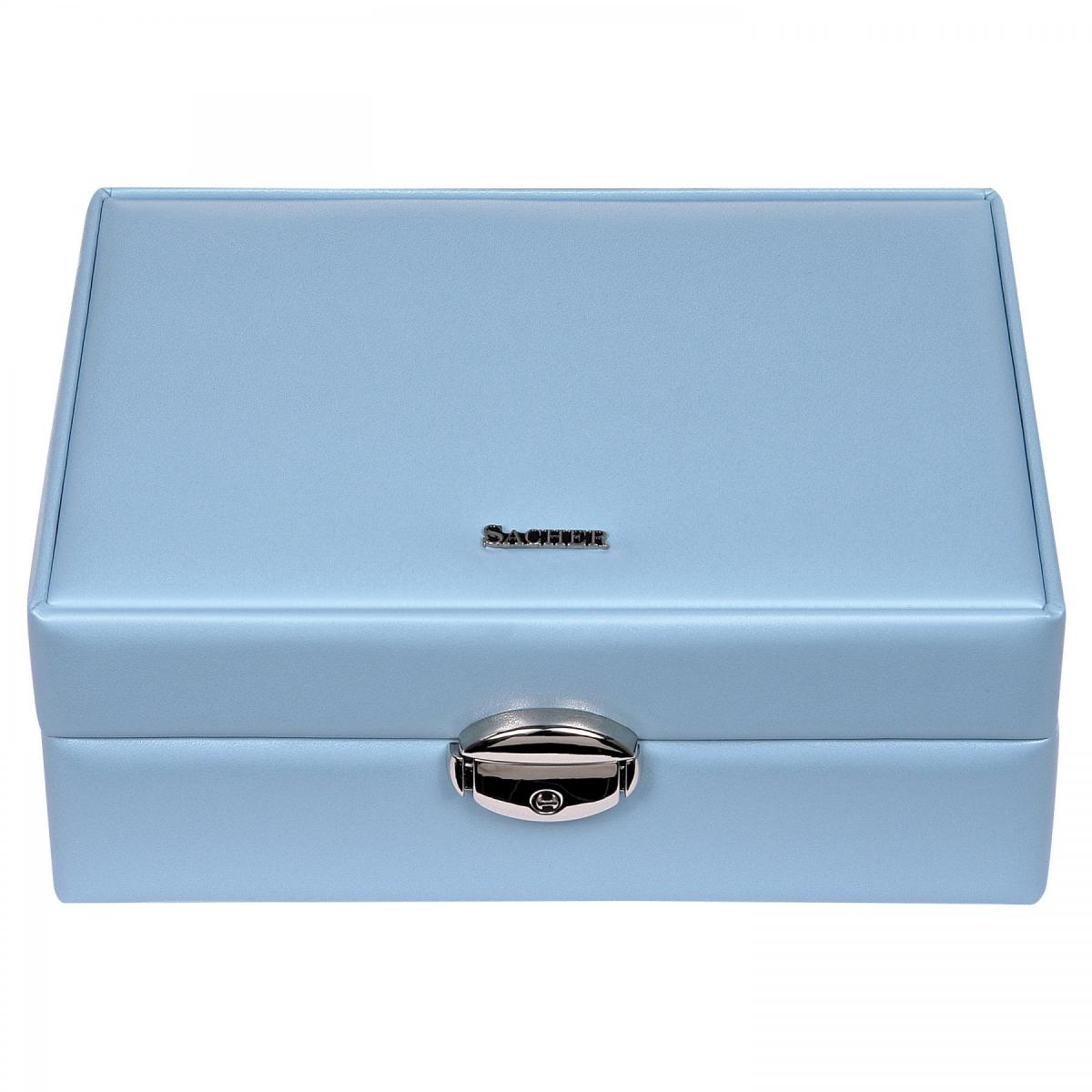 SACHER | Schmuckkasten Britta Coloranti Lederimitat hellblau (13.000.500944)