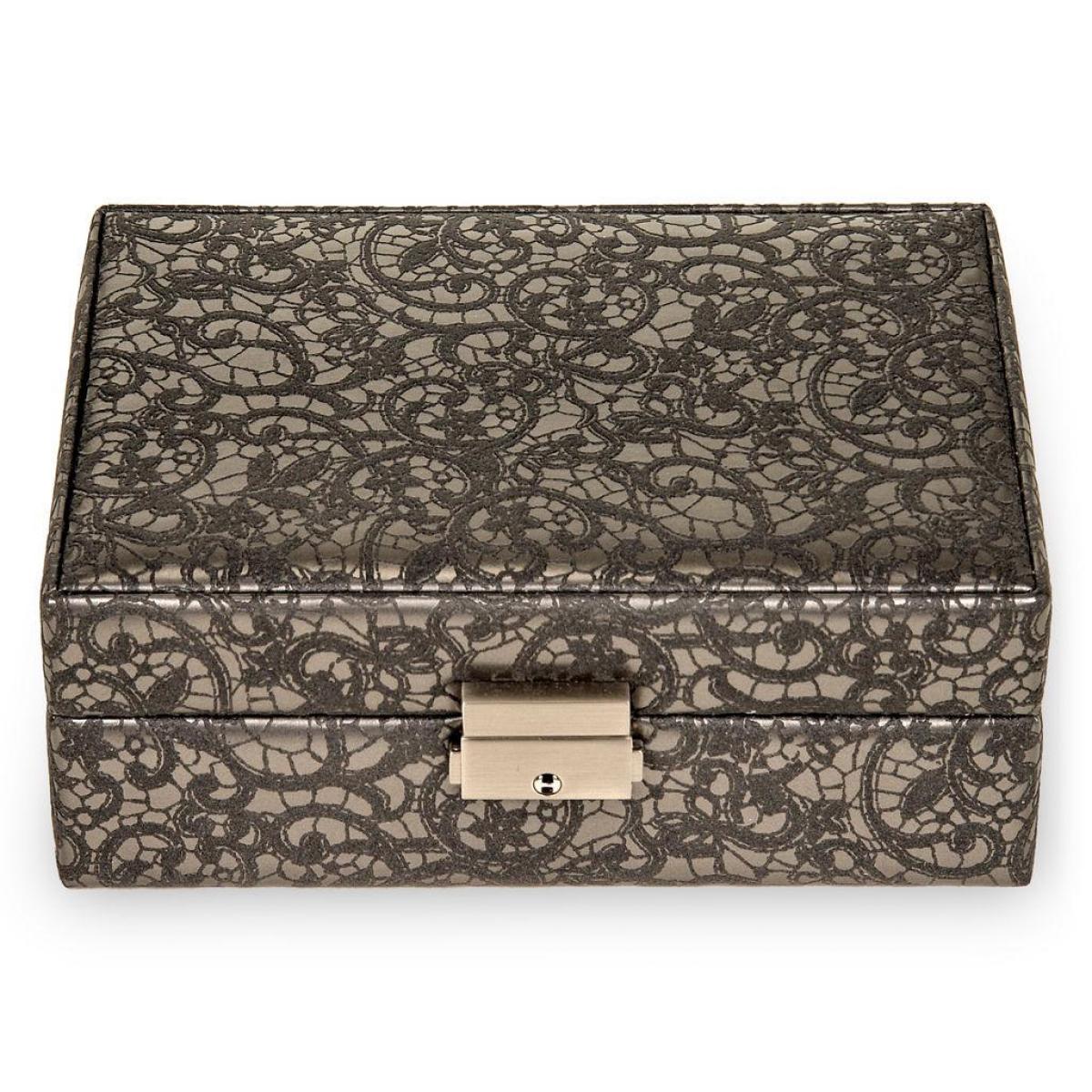 SACHER | Schmuckkasten Britta Tulle Feinsynthetik anthrazit (13.000.390443)