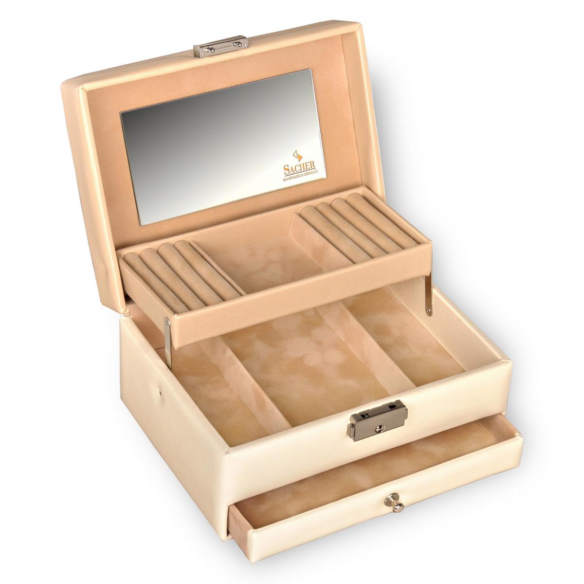 SACHER | Schmuckkassette Carola Bella Fiore creme (15.000.507343)