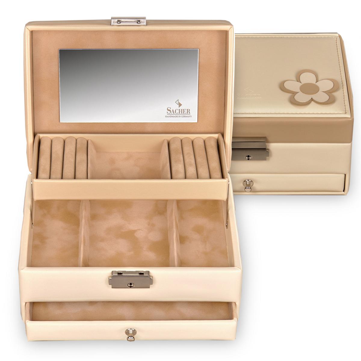 SACHER | Schmuckkassette Carola Bella Fiore creme (15.000.507343)