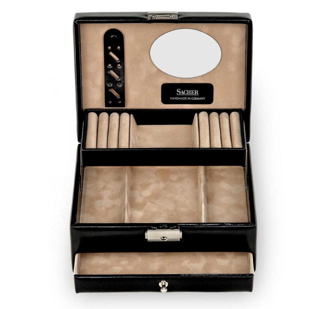 SACHER | Schmuckkassette Carola New Classic schwarz  (15.000.290443)