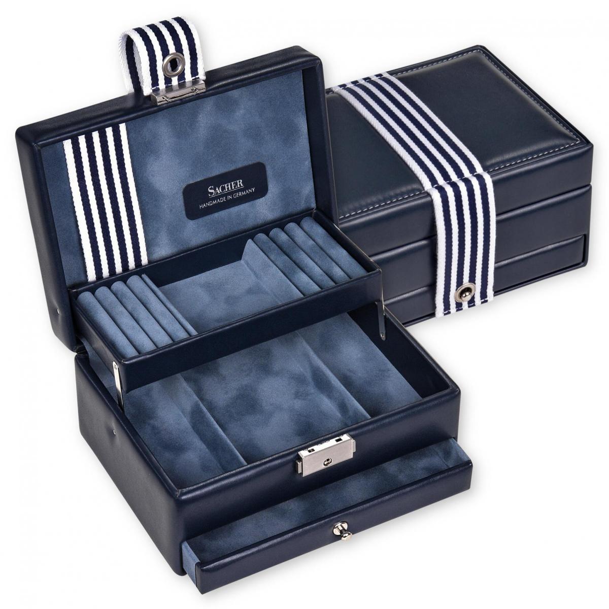 SACHER | Schmuckkassette Carola Young navy (15.509.294008)