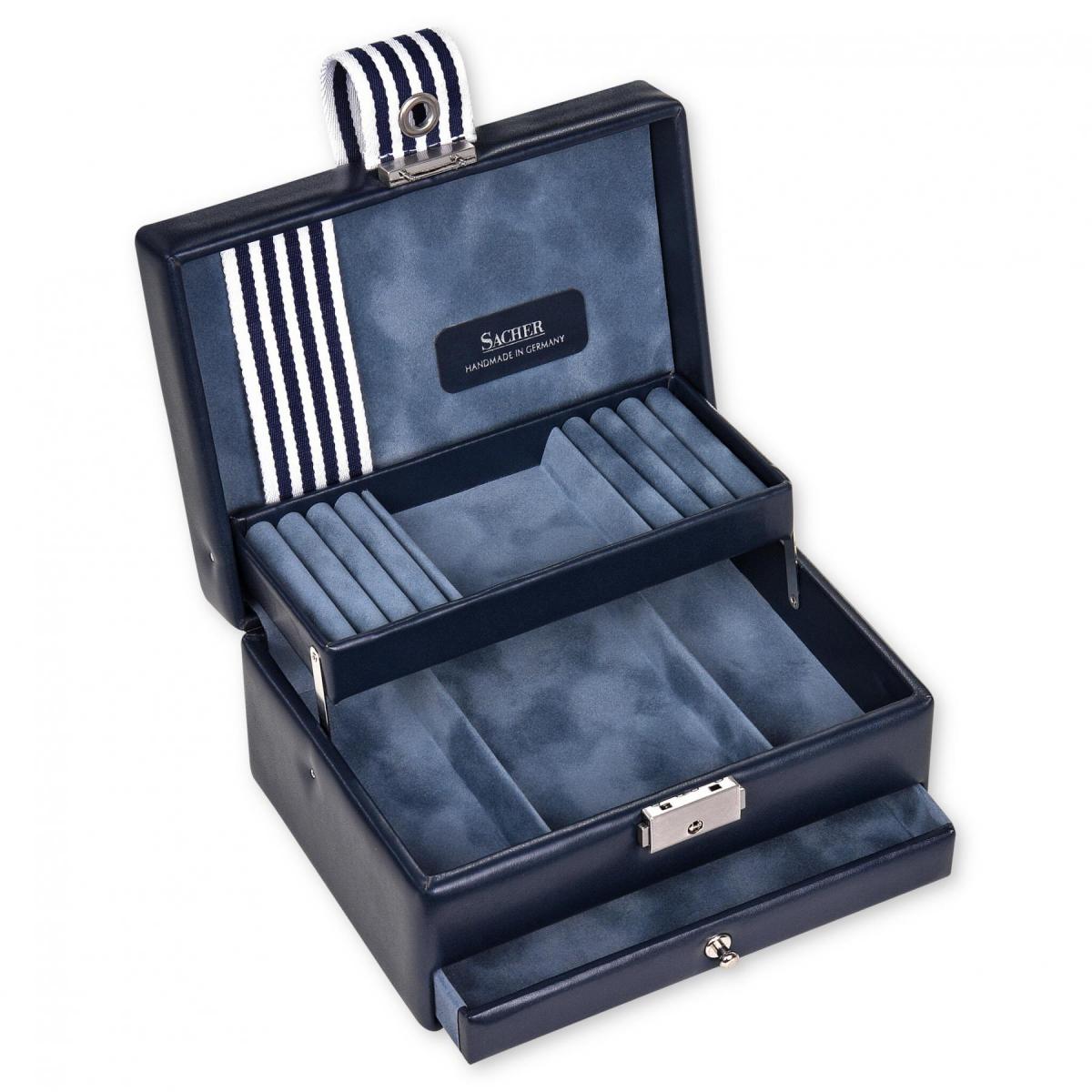SACHER | Schmuckkassette Carola Young navy (15.509.294008)