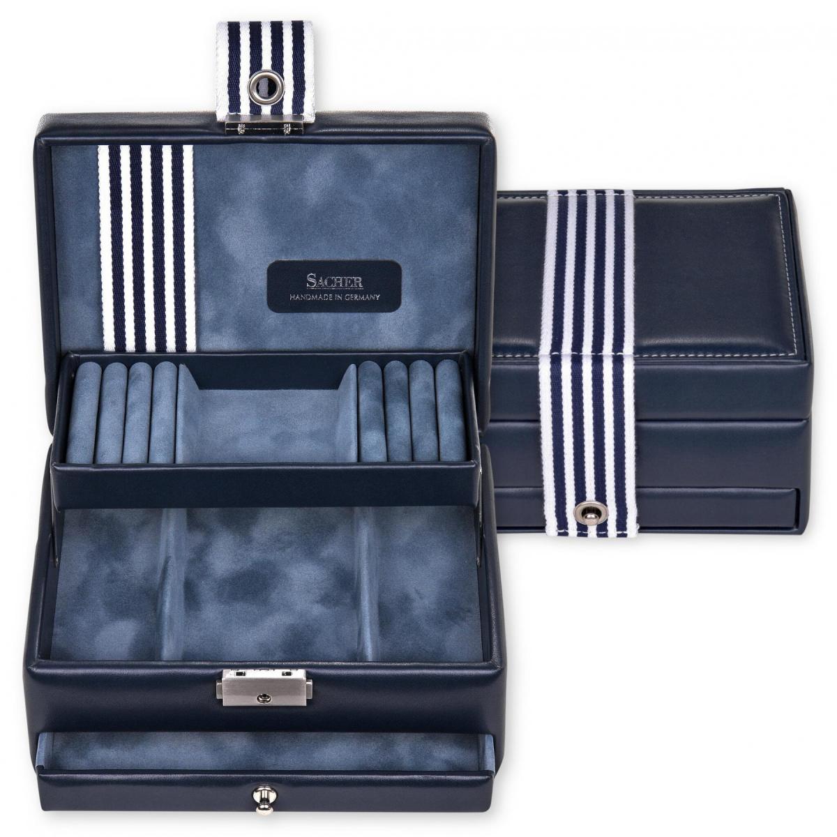 SACHER | Schmuckkassette Carola Young navy (15.509.294008)