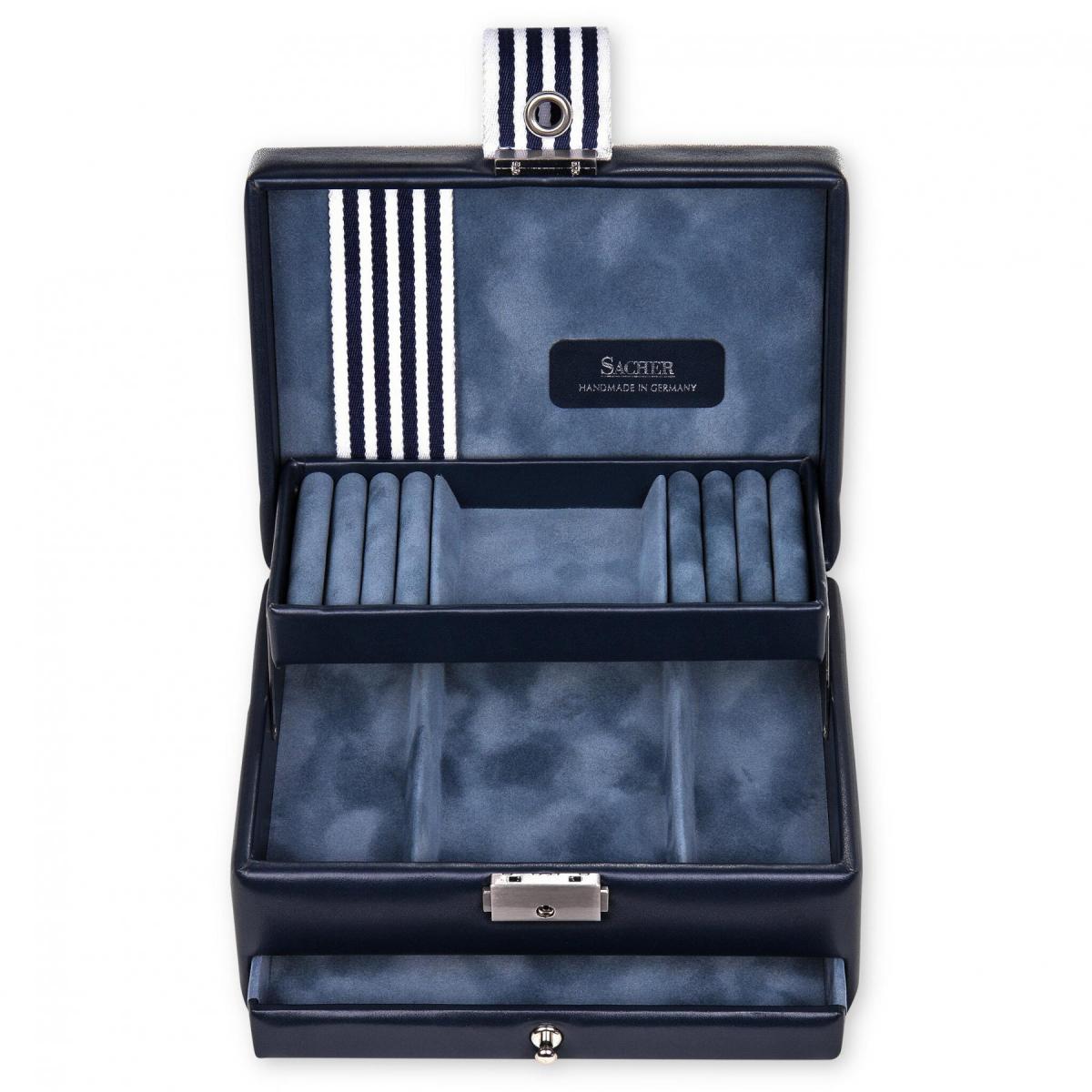 SACHER | Schmuckkassette Carola Young navy (15.509.294008)