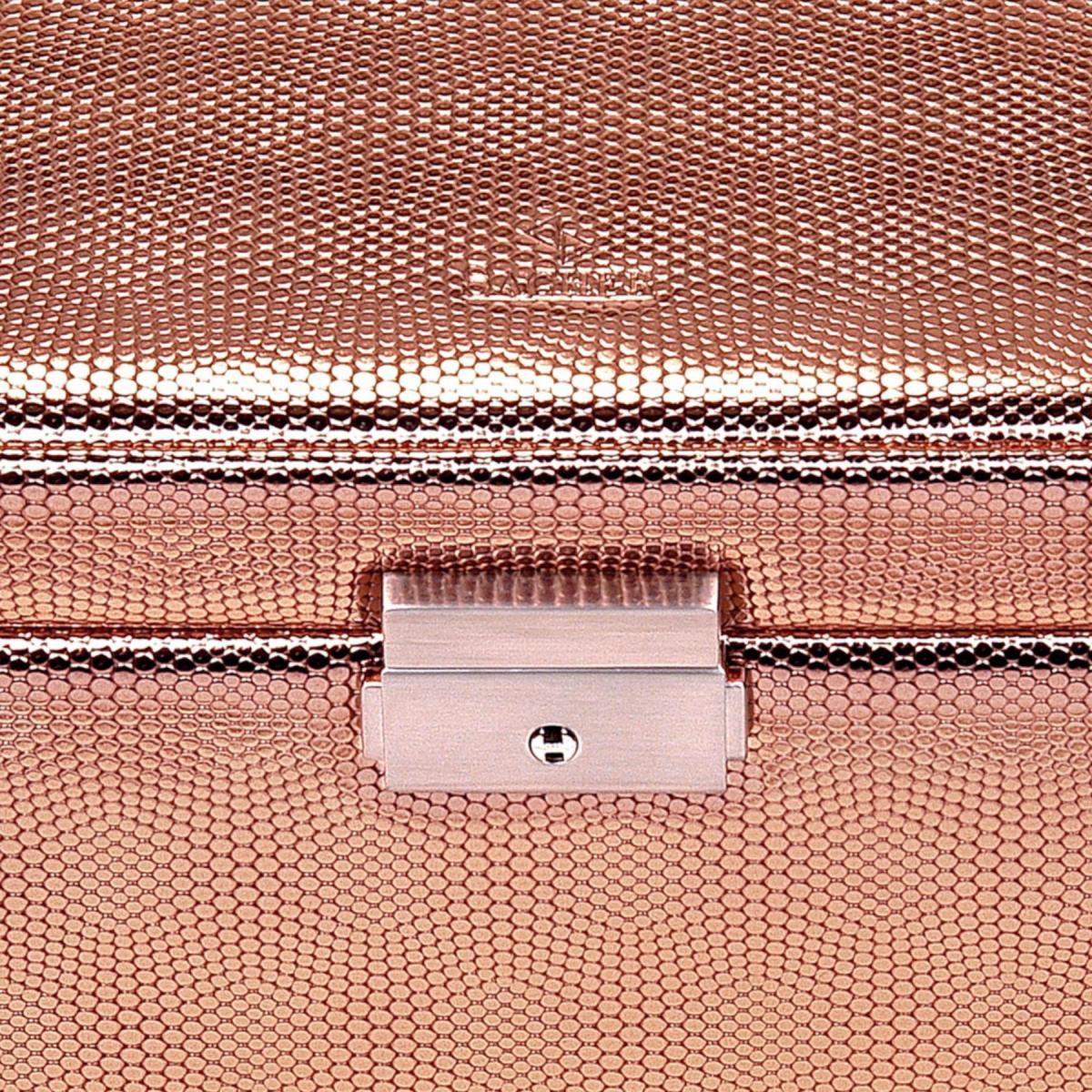 SACHER | Schmuckkasten Elly Lagarto Feinsysthetik roségold (25.505.130204)