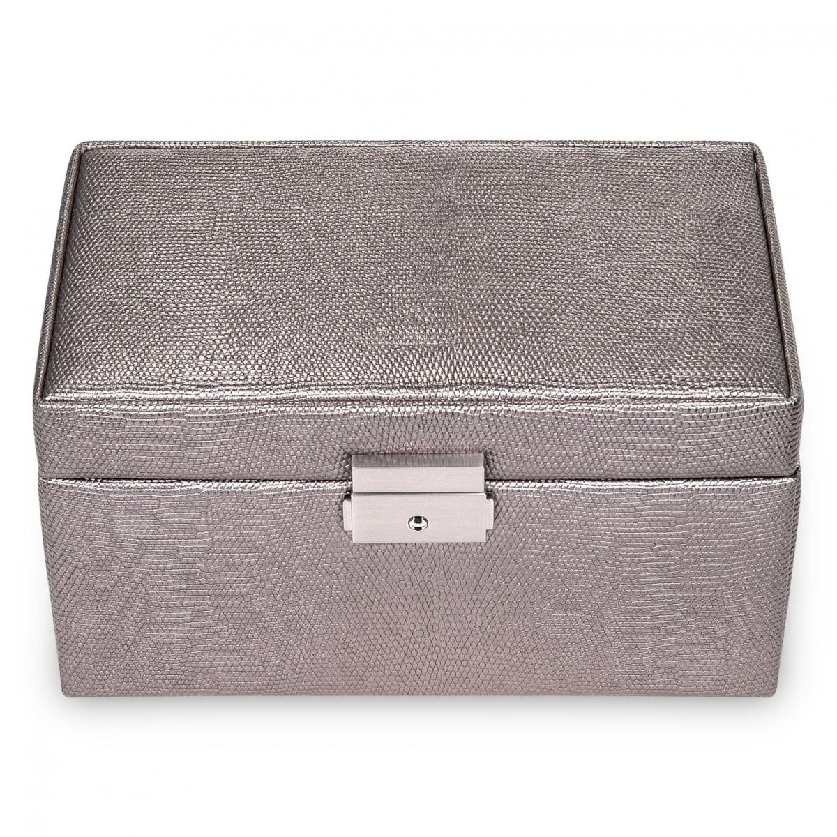 SACHER | Schmuckkasten Elly Lagarto Feinsynthetik taupe (25.505.135904)