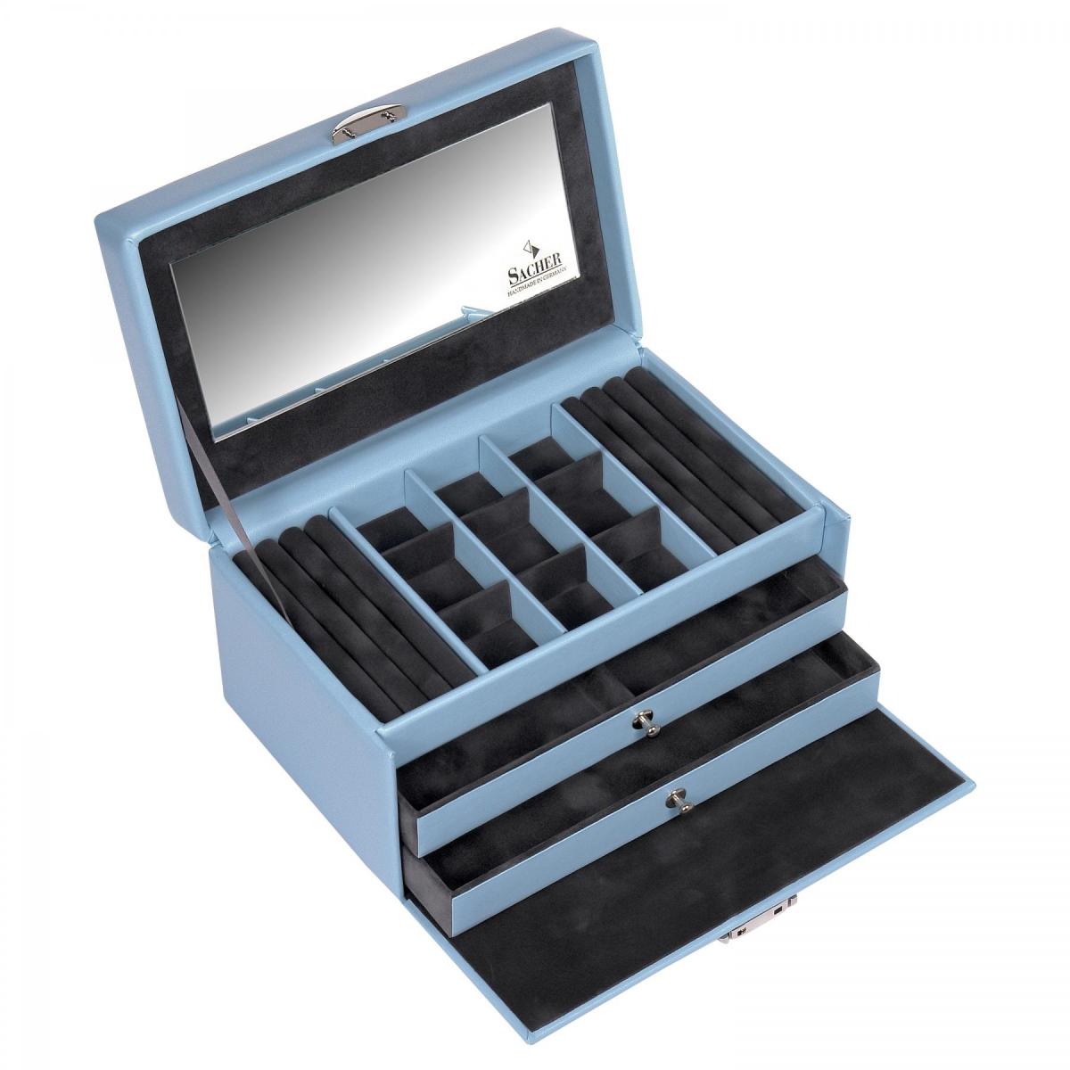 SACHER | Schmuckkasten Elly Coloranti hellblau (25.000.500944)