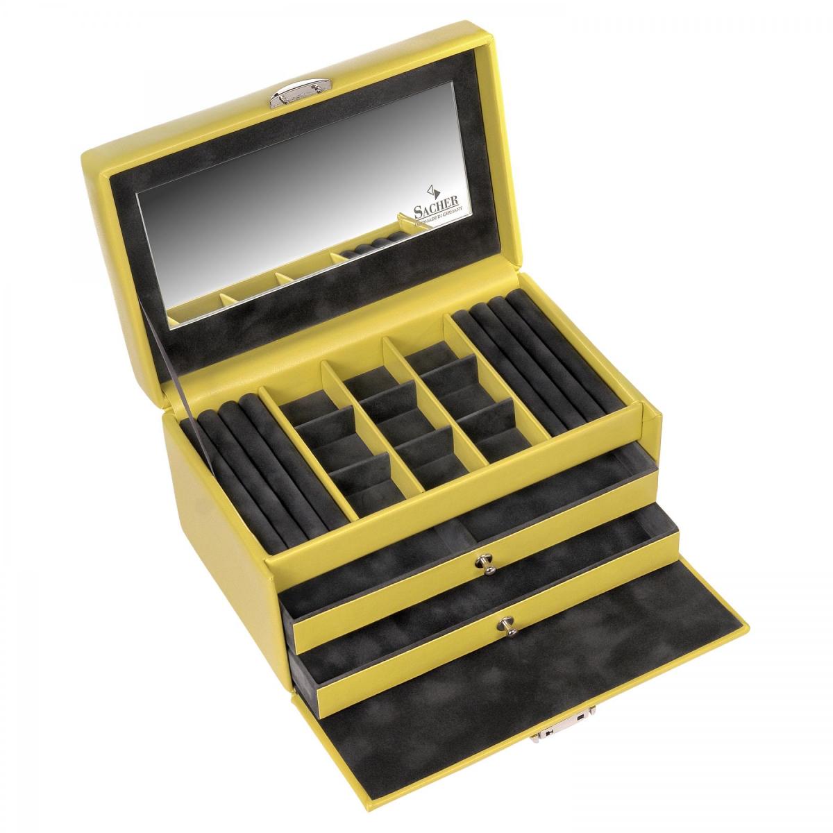 SACHER | Schmuckkasten Elly Coloranti lemon (25.000.504244)