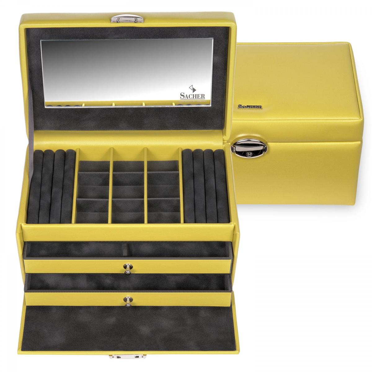 SACHER | Schmuckkasten Elly Coloranti lemon (25.000.504244)