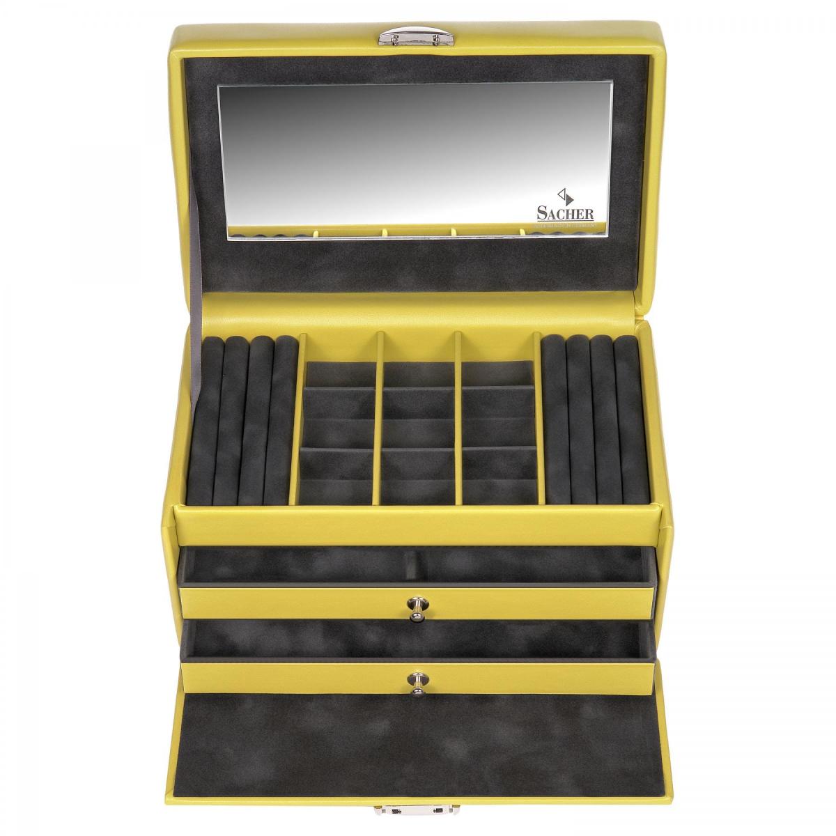 SACHER | Schmuckkasten Elly Coloranti lemon (25.000.504244)