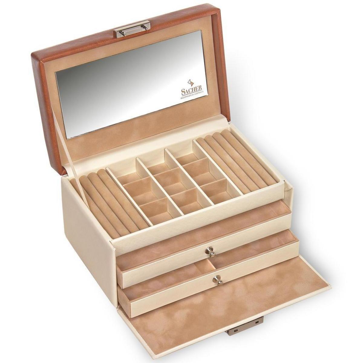 SACHER | Schmuckkoffer Elly Travel cream (25.502.507343)