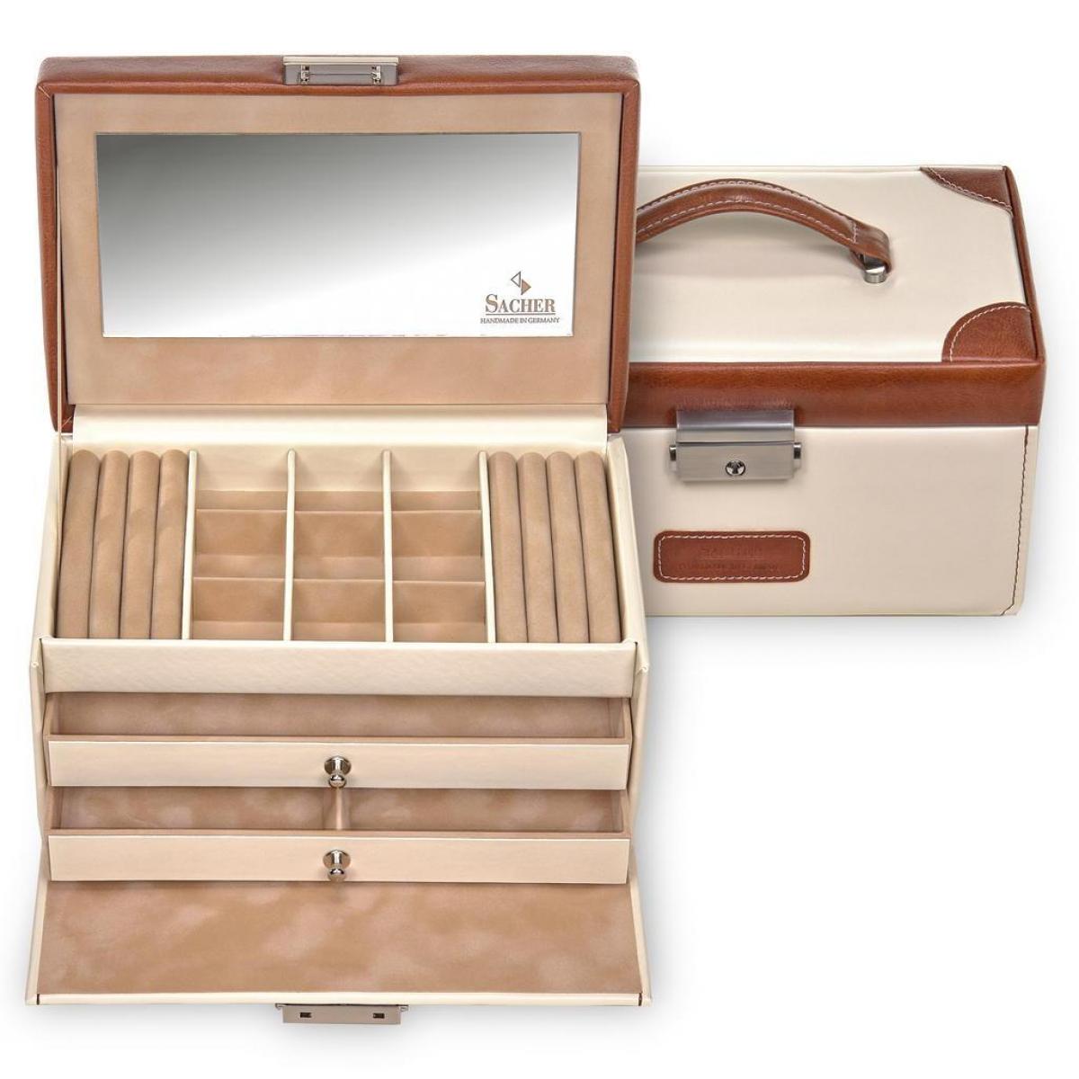 SACHER | Schmuckkoffer Elly Travel cream (25.502.507343)