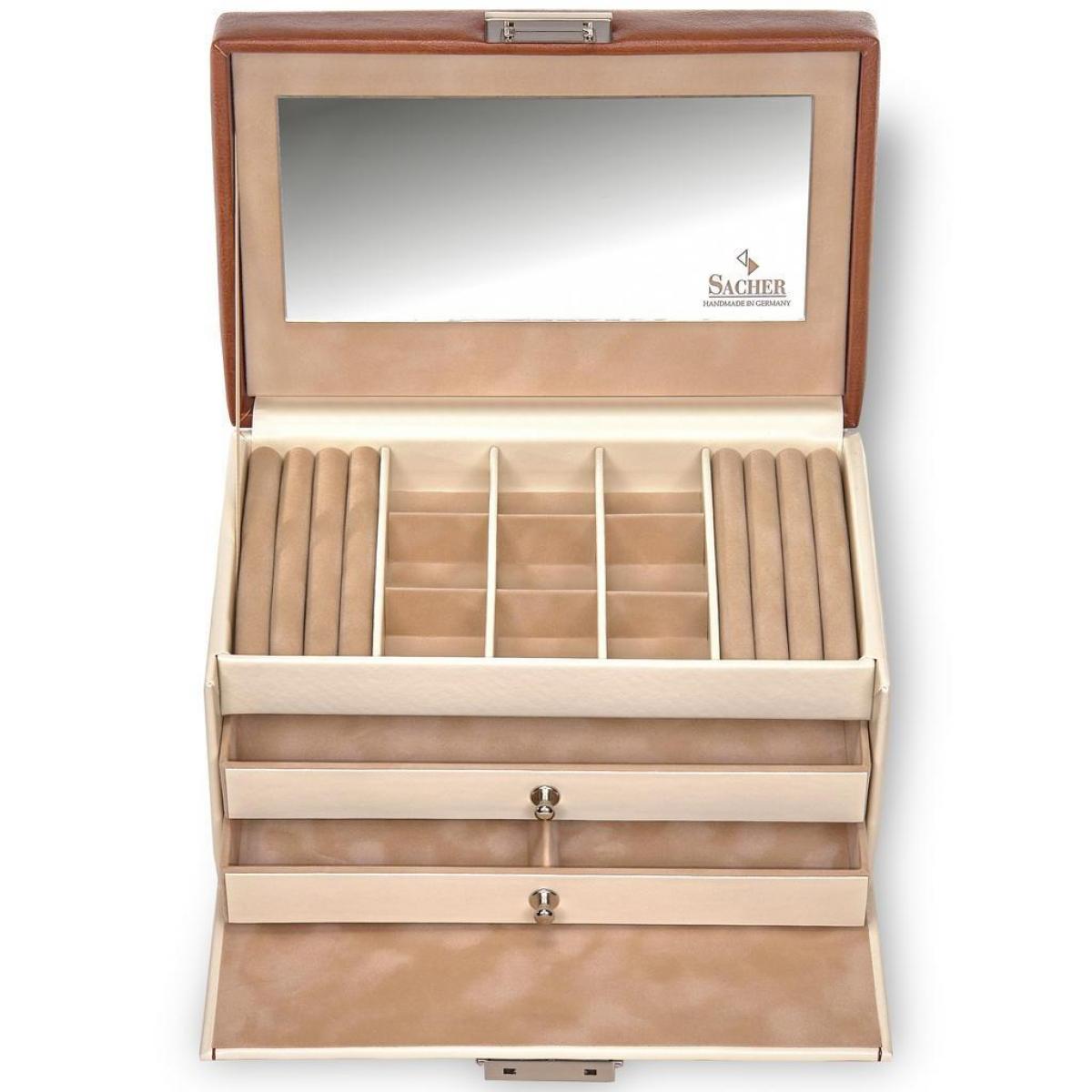 SACHER | Schmuckkoffer Elly Travel cream (25.502.507343)